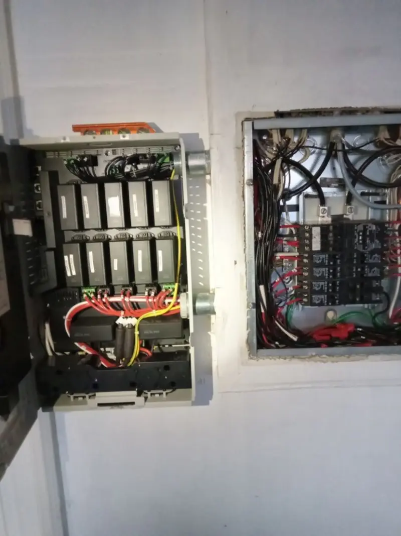 Electrical panel upgrade completed for Carbon Monoxide Detector Installation in Sugar Hill